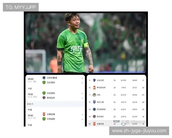 中超联赛北京国安队赛程安排及重点比赛盘点